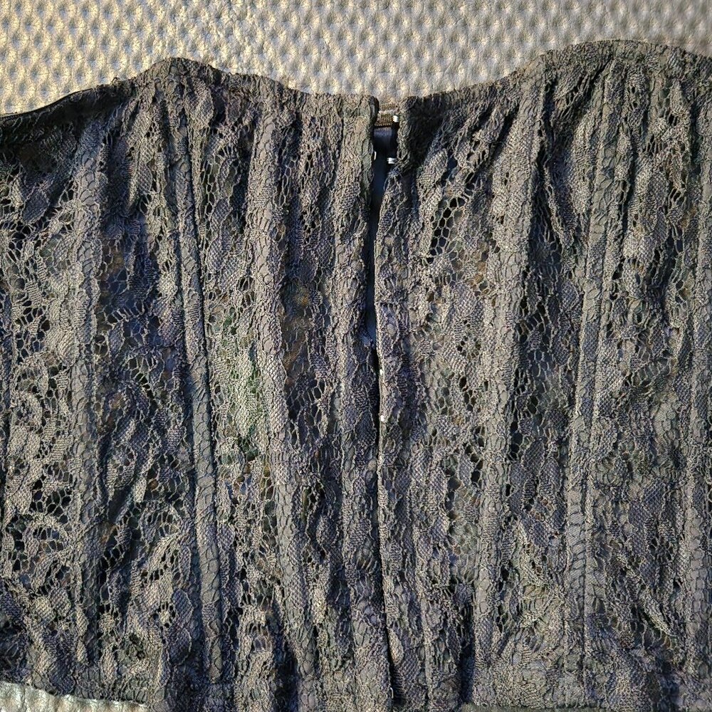 Black Lace Petite Corset